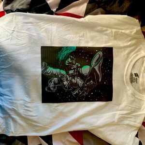 And astronaut trying to catch a jellyfish